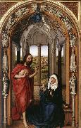 WEYDEN, Rogier van der Miraflores Altarpiece oil painting